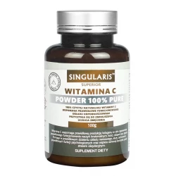 Witamina C 100% Czysta 100g Kwas L-Askorbinowy SINGULARIS