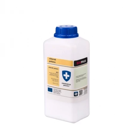 Chlorek Potasu KCl Sól Potasowa Kwasu Solnego 1 kg Biomus