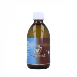 VirBiotic Silver + Cu Niejonowy Płaski Krystalit Srebro Miedź 2w1 300 ml Vitacolloids