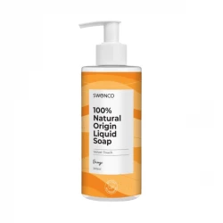 Naturalne Mydło w Płynie Orange Pomarańcza 100% Natural 300 ml SWONCO
