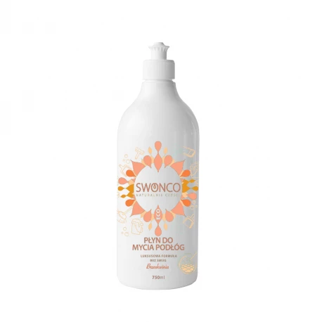 Płyn do Mycia Podłóg o Zapachu Brzoskwinia Ekologiczny 750 ml SWONCO