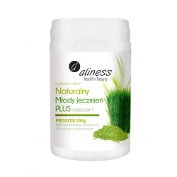 Naturalny Młody Jęczmień PLUS proszek 250g ALINESS
