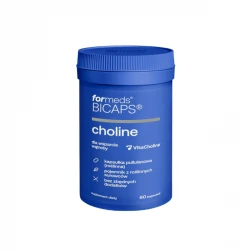 BICAPS Choline Cholina 280 mg Wsparcie Wątroby (60 kaps) ForMeds