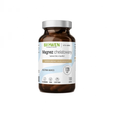 Magnez Chelatowany Diglicynian (100 kaps) Biowen
