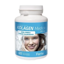 Kolagen Medica FORTE 200 mg + kwas hialuronowy (60 kaps) Medicaline