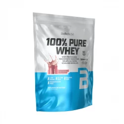 Odżywka Białkowa 100% PURE WHEY Białko Serwatkowe Koncentrat + Izolat - Truskawka 900 g BioTechUSA