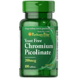 Chrom Pikolinian Chromu 200mcg (100tab) PURITAN'S PRIDE