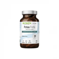Potas Forte Cytrynian Potasu 1100 mg VEGE (100 kaps) Biowen