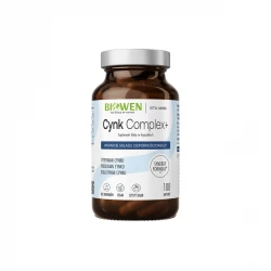 Cynk Complex+ 3w1 Cytrynian Pikolinian Diglicynian (100 kaps) Biowen