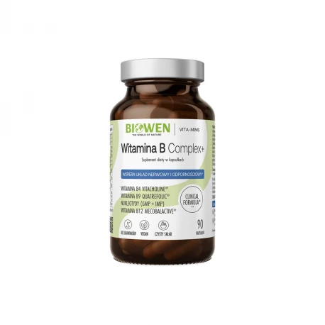 Witamina B Complex+ B50 Methyl (90 kaps) Biowen