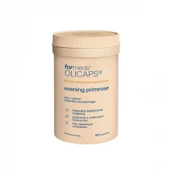 OLICAPS Evening Primrose Olej z Wiesiołka Witamina A E (60 kaps) ForMeds