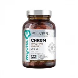Pikolinian Chromu 200 mcg VEGE (120 kaps) Silver MyVita