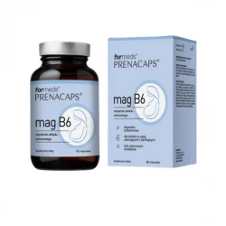 PRENACAPS Mag B6 Wysoko przyswajalny Magnez (60 kaps) ForMeds
