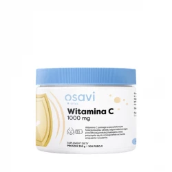 Witamina C 1000 mg Kwas L-Askorbinowy Proszek 300 g Osavi