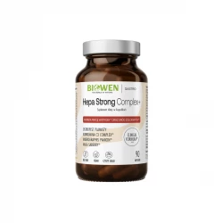 Hepa Strong Complex+ Wsparcie Pracy Wątroby VEGE (90 kaps) Biowen