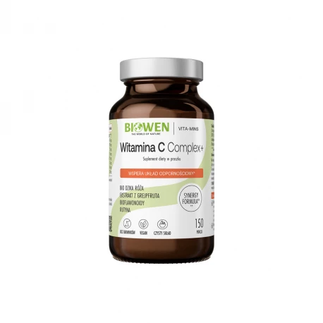 Witamina C Complex+ Ekstrakt z Grejpfruta (150 g) Proszek Biowen