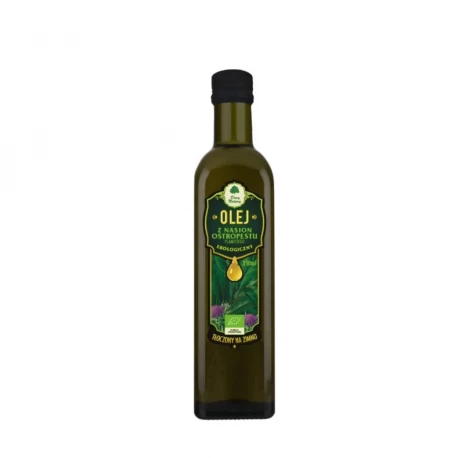 Olej z Ostropestu EKO 250ml (tłoczony na zimno) Dary Natury