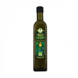 Olej Lniany EKO 500 ml Dary Natury
