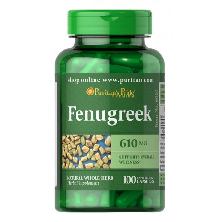 Kozieradka Pospolita 610 mg (100 kaps) Fenugreek Puritan's Pride