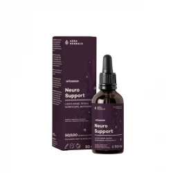 Neuro Support Lion's Mane Reishi Kordyceps Witamina C Mycodrop Krople 50 ml Aura Herbals