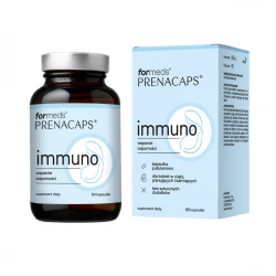 PRENACAPS Immuno Czosnek + Acerola + Cynk + Witamina C 530 mg (60 kaps) ForMeds