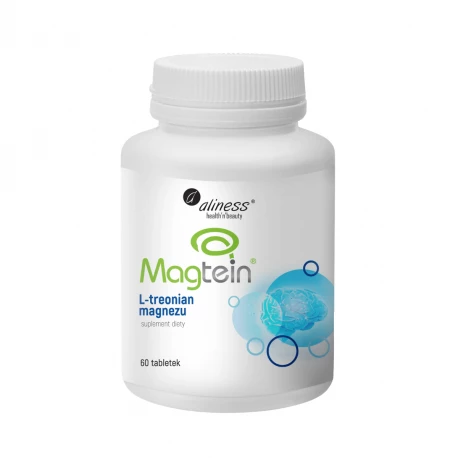 Magtein L-treonian Magnezu Neuroaktywny Brain Booster 72 mg (60 tab) Aliness