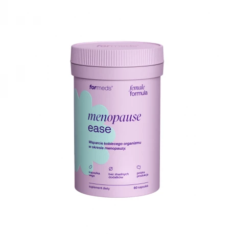 Menopause Ease Wsparcie w Menopauzie Wapń Witamina D (60 kaps) Female Formula Formeds