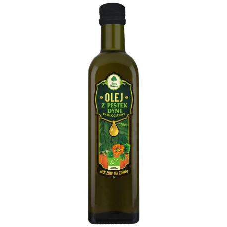 Olej z Pestek Dyni EKO 250ml Dary Natury