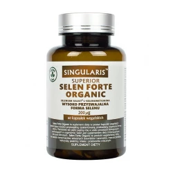 SELEN FORTE ORGANIC 200ug (60kaps) VEGE SINGULARIS