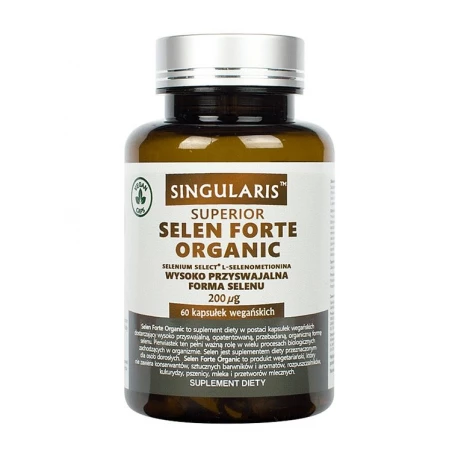SELEN FORTE ORGANIC 200ug (60kaps) VEGE SINGULARIS