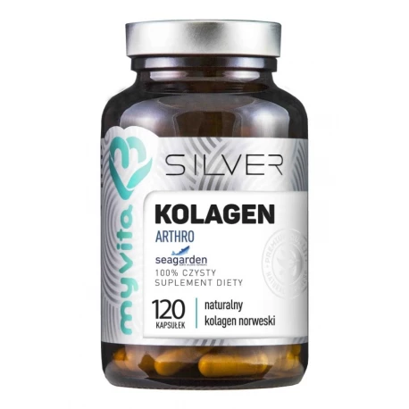 KOLAGEN ARTHRO (120 kaps) Stawy Kości Silver Myvita