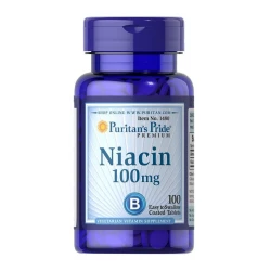 Niacyna Witamina B3 100 mg (100 tab) Puritan's Pride