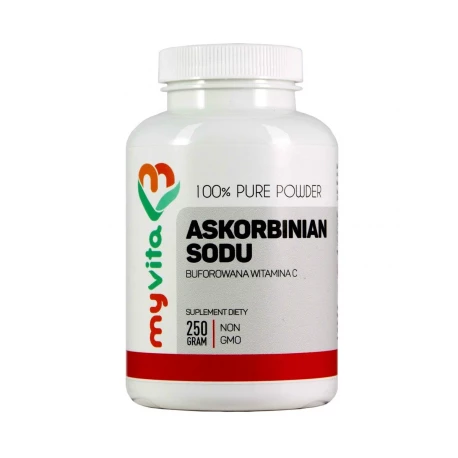 Askorbinian Sodu 100% 250 g (Witamina C Buforowana) Myvita