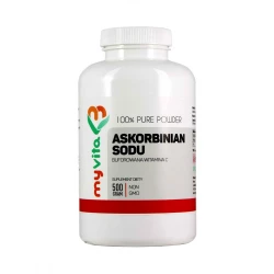 ASKORBINIAN SODU 100% 500 g (Witamina C Buforowana) Myvita