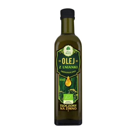 Olej z Lnianki Rydzowy EKO 100ml Dary Natury