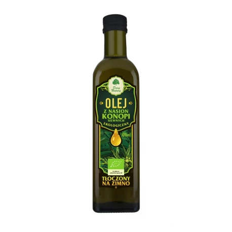 Olej z Nasion Konopi 100ml Dary Natury