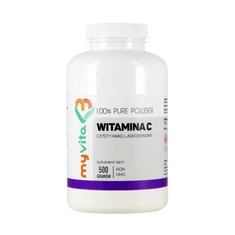 Witamina C 500 g Kwas L-askorbinowy MyVita