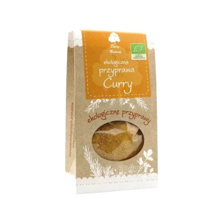 Curry EKO BIO 60g Przyprawa Dary Natury