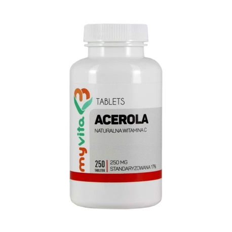 Acerola 250mg 250tab Nat. Witamina C MyVita