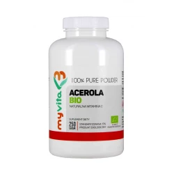 Acerola Proszek BIO 250 g Naturalna Witamina C MyVita