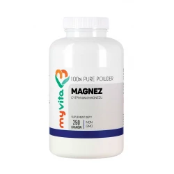 Cytrynian Magnezu Proszek 250 g Magnez MyVita