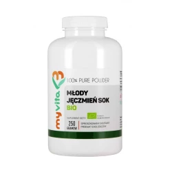 Młody Jęczmień BIO 100% Sproszkowany Sok 250g MyVita