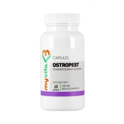 Ostropest Ekstrakt 125 mg (60 kaps) 80% Sylimaryny MyVita