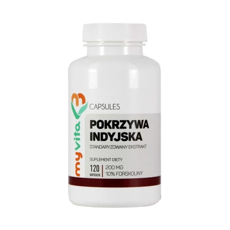 Pokrzywa Indyjska Forskolina 200 mg (120 kaps) MyVita
