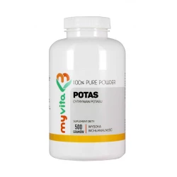 POTAS Cytrynian Potasu Proszek 500 g Myvita