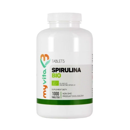 Spirulina Platensis BIO 250 mg (1000 tab) MyVitaPlatensis BIO 250mg (1000tab) MyVita
