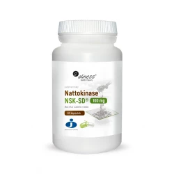 Nattokinase NSK-SD® 100mg (60kaps) Nattokinaza Aliness