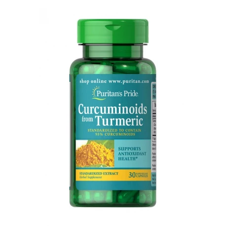 Kurkuminoidy 93% Ekstrakt z Kurkumy (30kaps) Curcumin Puritan's Pride