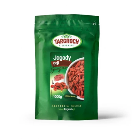 Jagody Goji Suszone Premium 1kg Targroch