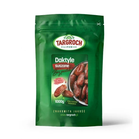 Daktyle Suszone 1kg  Bez Pestek Bezpestkowe Targroch